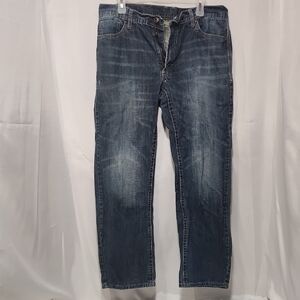 Classic Straight Fit Men's Indigo Jeans